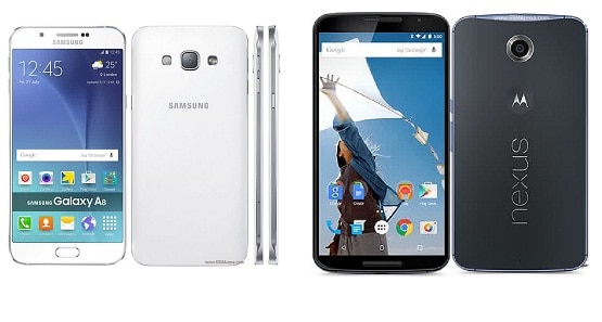 Samsung Galaxy A8 vs Motorola Nexus 6, kecanggihan prosesor