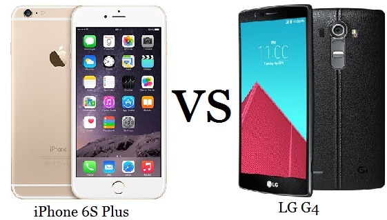iPhone 6S Plus VS LG G4, Adu phablet 4G LTE