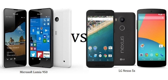Perbedaan Lumia 950 vs LG Nexus 5x, Adu Kinerja Sistem Operasi