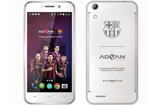 Harga Advan Barca i5A, Hp Android Lokal Usung RAM 2 GB
