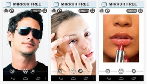 Aplikasi Android Untuk Kecantikan, Mirror
