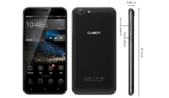 Harga Cubot Note S, Android Layar 5.5 inch Baterai 4150 mAh