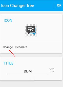 Inilah Cara Mengganti Icon BBM Android Tanpa Root