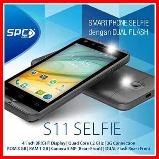 SPC S11 Selfie spesifikasi