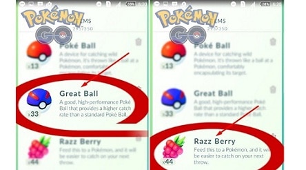 Tips Akurat Melempar Pokeball di Pokemon Go. greatball