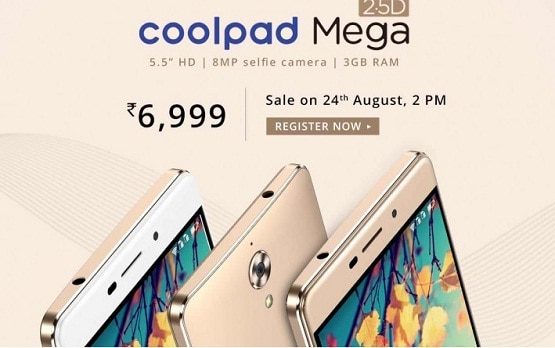 Harga Coolpad Mega, Smartphone 1 Jutaan RAM 3 GB