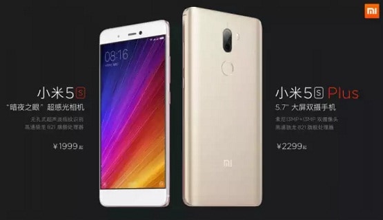Harga Xiaomi Mi 5s Plus, Android Dual Kamera 12 MP RAM 6 GB