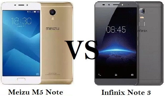 Meizu M5 Note vs Infinix Note 3