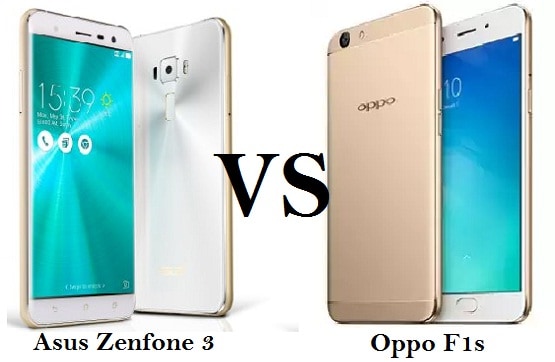 Perbedaan Asus Zenfone 3 vs Oppo F1s