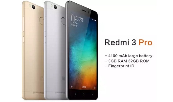 Xiaomi Redmi 3 Pro vs Xiaomi Redmi 3S