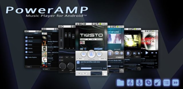 Aplikasi Pemutar Musik Mp3 Poweramp android