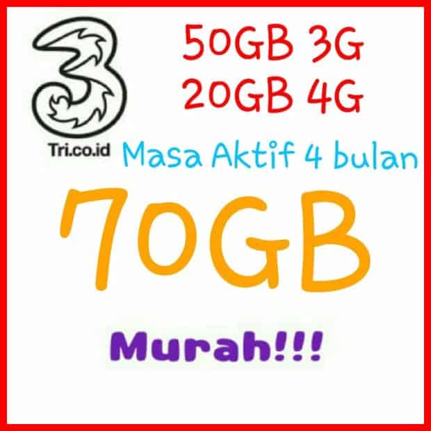 cara internet gratis 3 tanpa kuota 2019