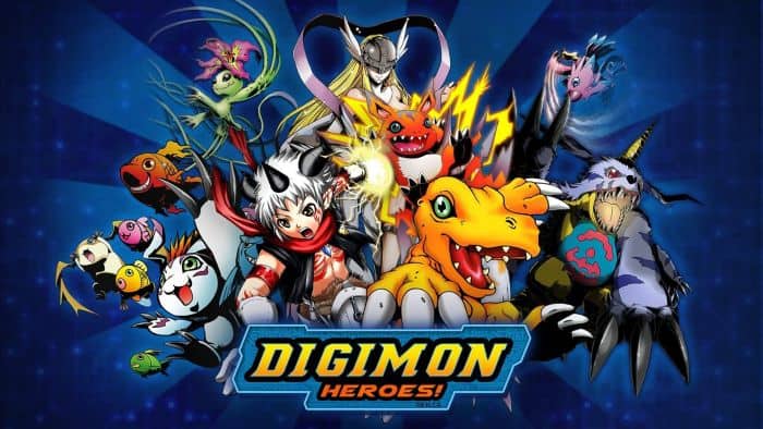 Game Anime Android Digimon Heroes