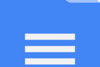 Aplikasi Word di Android Google docs