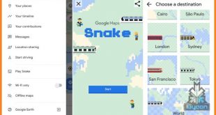 Cara memainkan game Snake di Google Maps di IOS