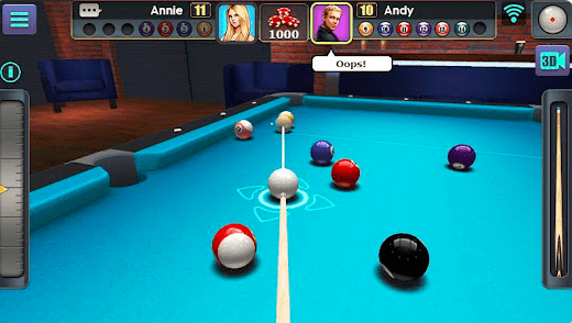 game android gratis offline 3D Pool Ball