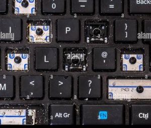 Broken Keyboard Key