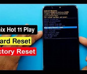 Factory Reset Hp Infinix Hot 11 Play