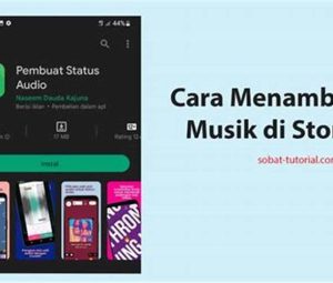 Musik Story Wa