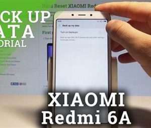 Backup Data Xiaomi 6A